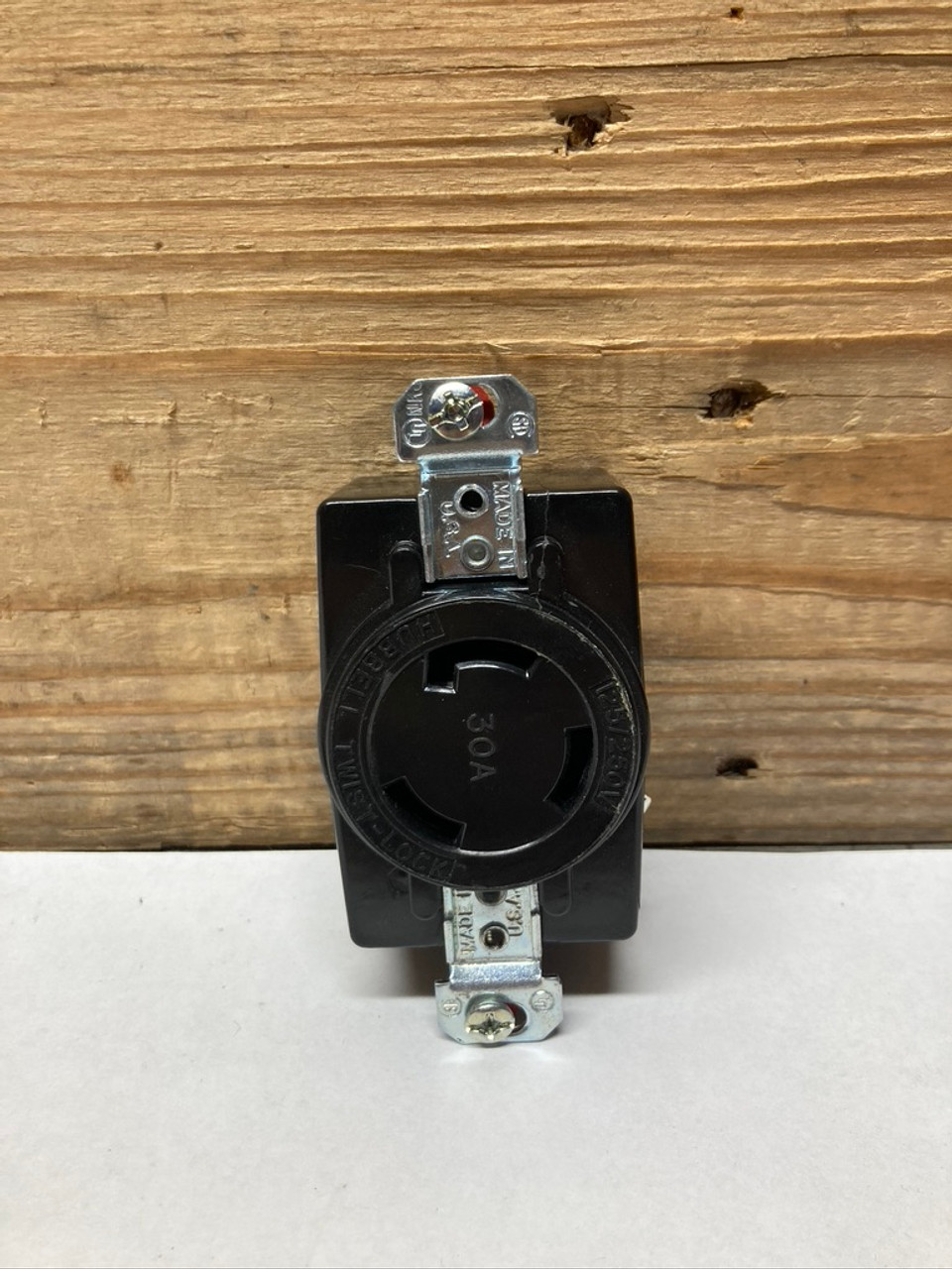 Locking Flush Receptacle HBL3330 Hubbell 30A 125/250V