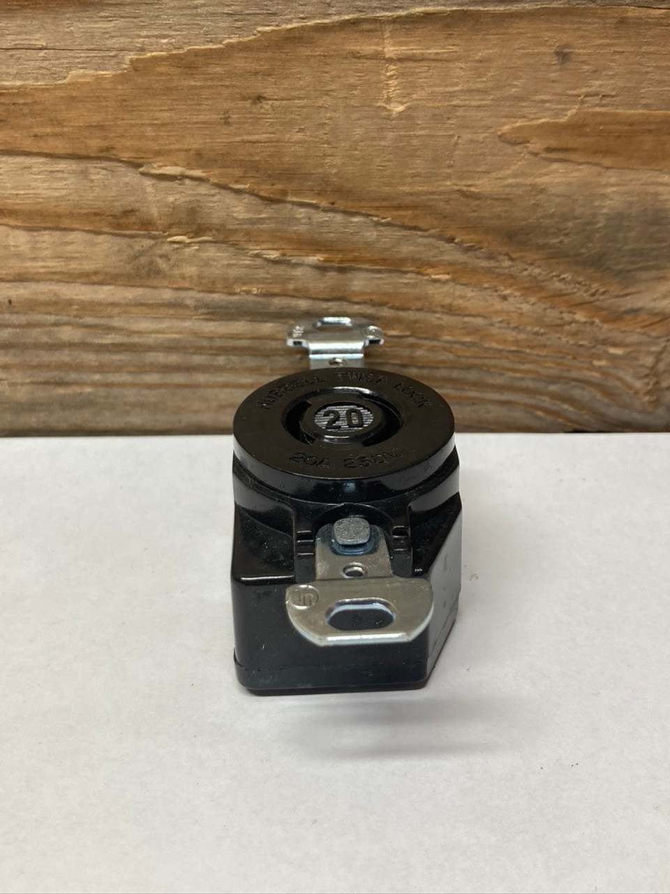 Locking Flush Receptacle HBL7210B Hubbell 20A 250V