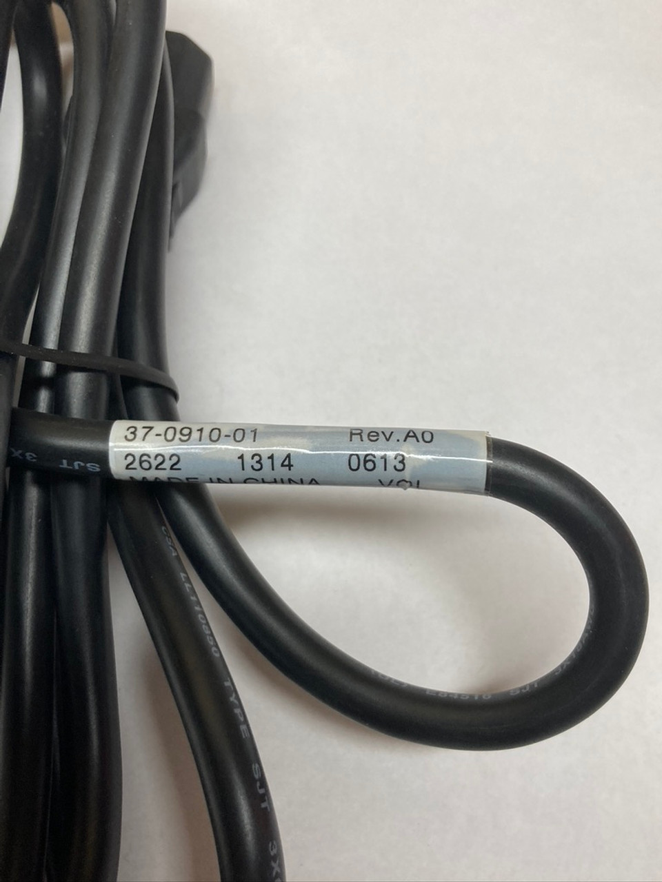 Power Cable 10-ft. NEMA 6-10P IEC30320 C13 10A 250V Power Cord 37-0910-01 Cisco