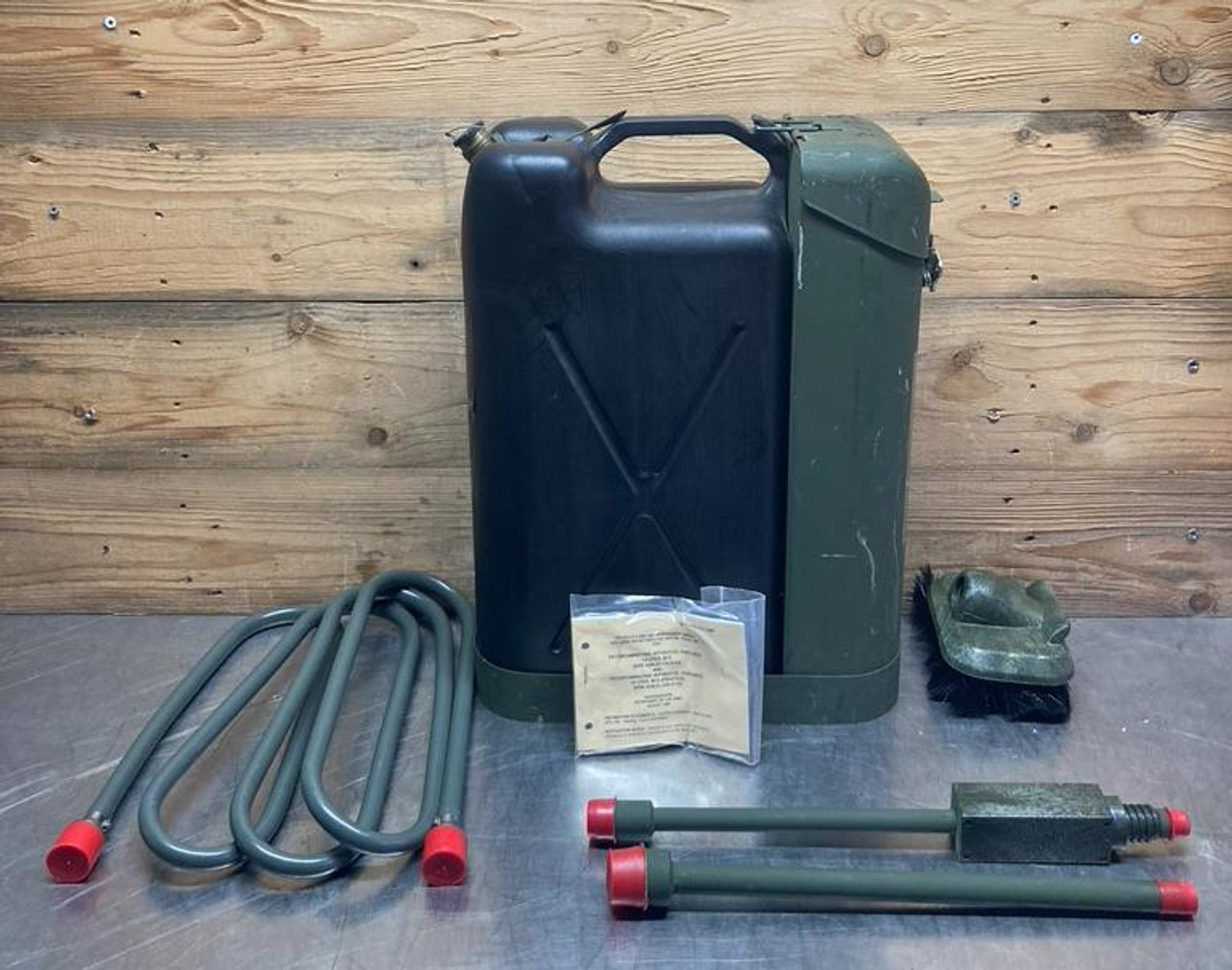 14 Liter Portable Decontaminating Apparatus 5-51-608 All-Ban Jerry Can US Mil
