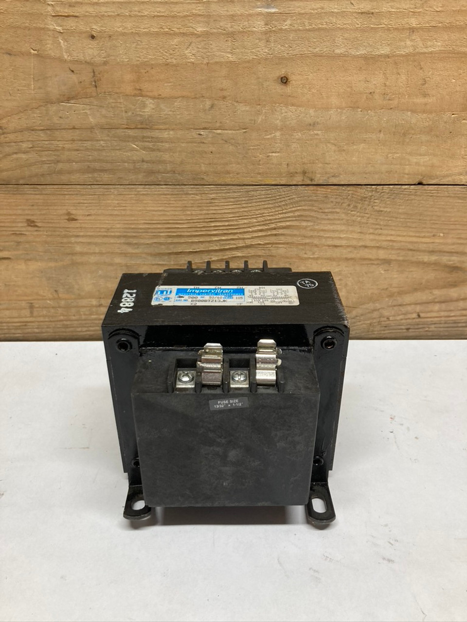 Impervitran Industrial Control Transformer B500BTZ13JK Micron