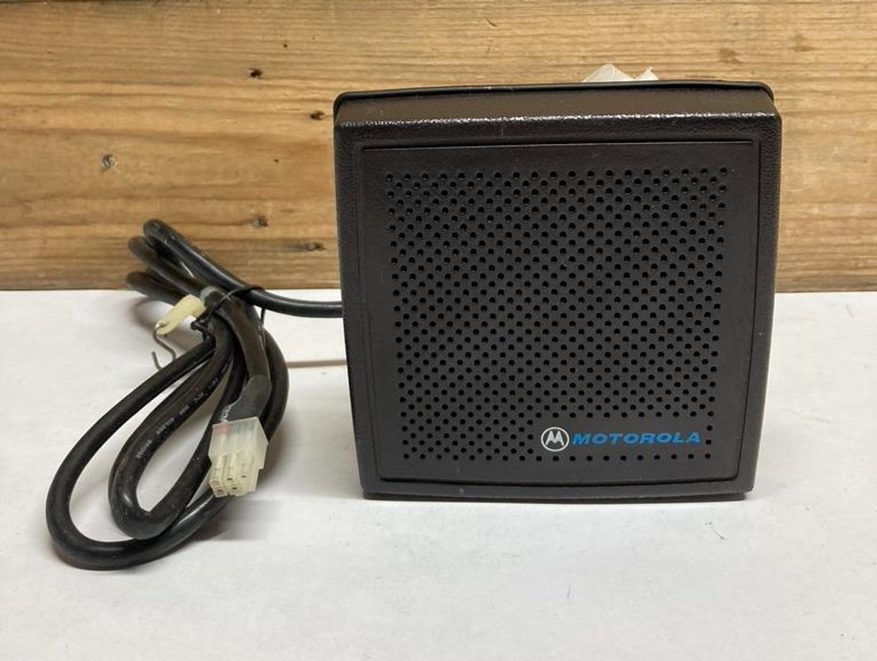 Amplified External Speaker HSN1006A Motorola Mibot LLC
