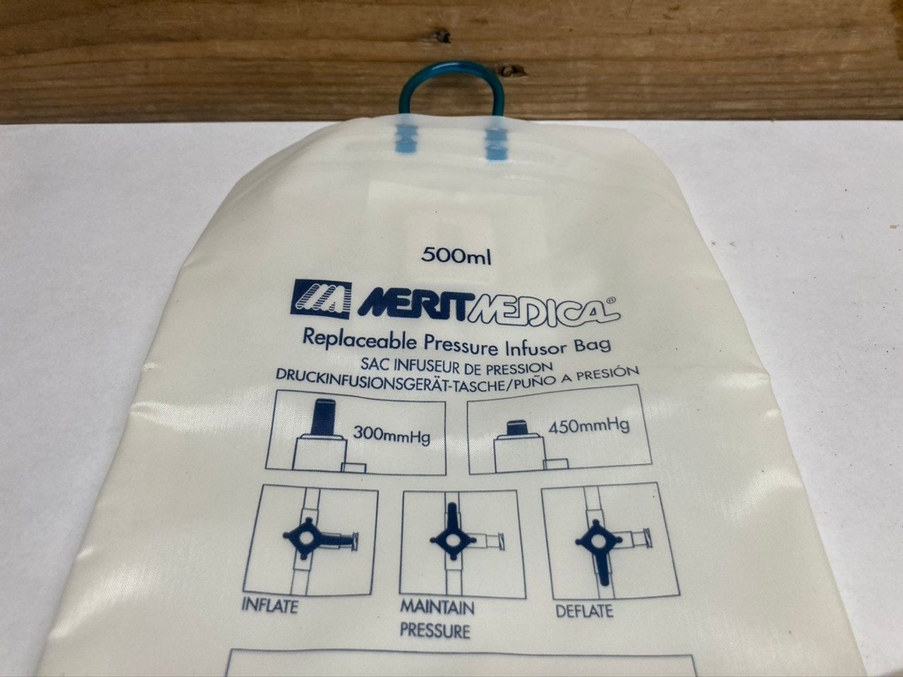 500 ml Replaceable Pressure Infusor Bag PIB500 Merit Medical