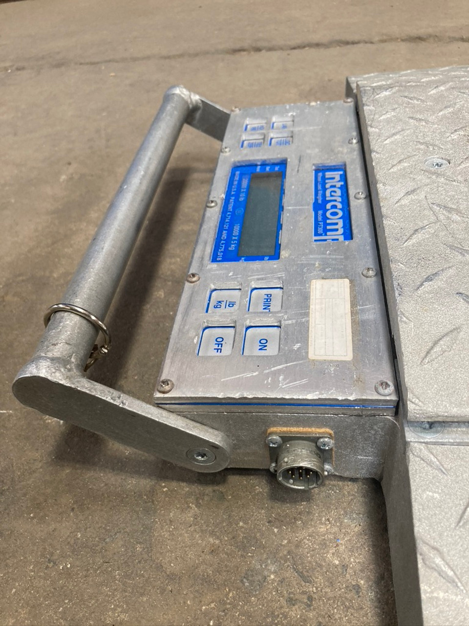 Wireless Solar Wheel Load Scale PT300 100128 Intercomp