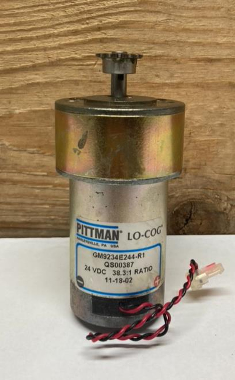 LO-COG Gear Motor GM9234E244-R1 Pittman 24 VDC, 38.3: 1 Ratio