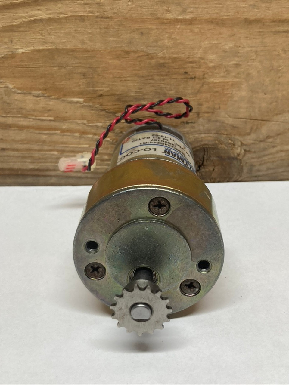 LO-COG Gear Motor GM9234E244-R1 Pittman 24 VDC, 38.3: 1 Ratio