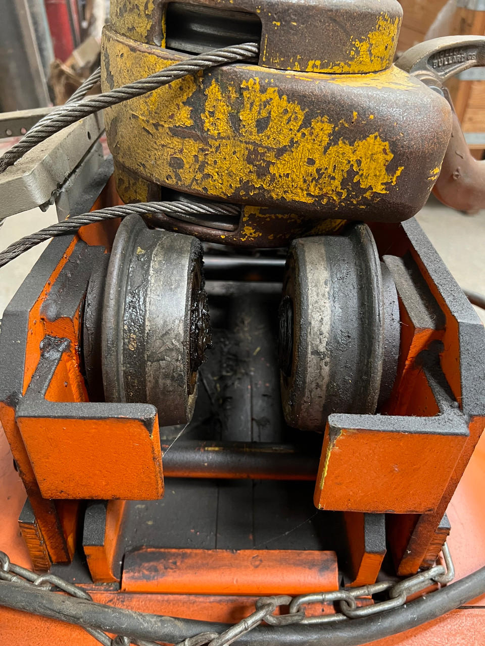 2-Ton Electric Hoist Model 5836 Chisholm-Moore Hoist 220V 3PH