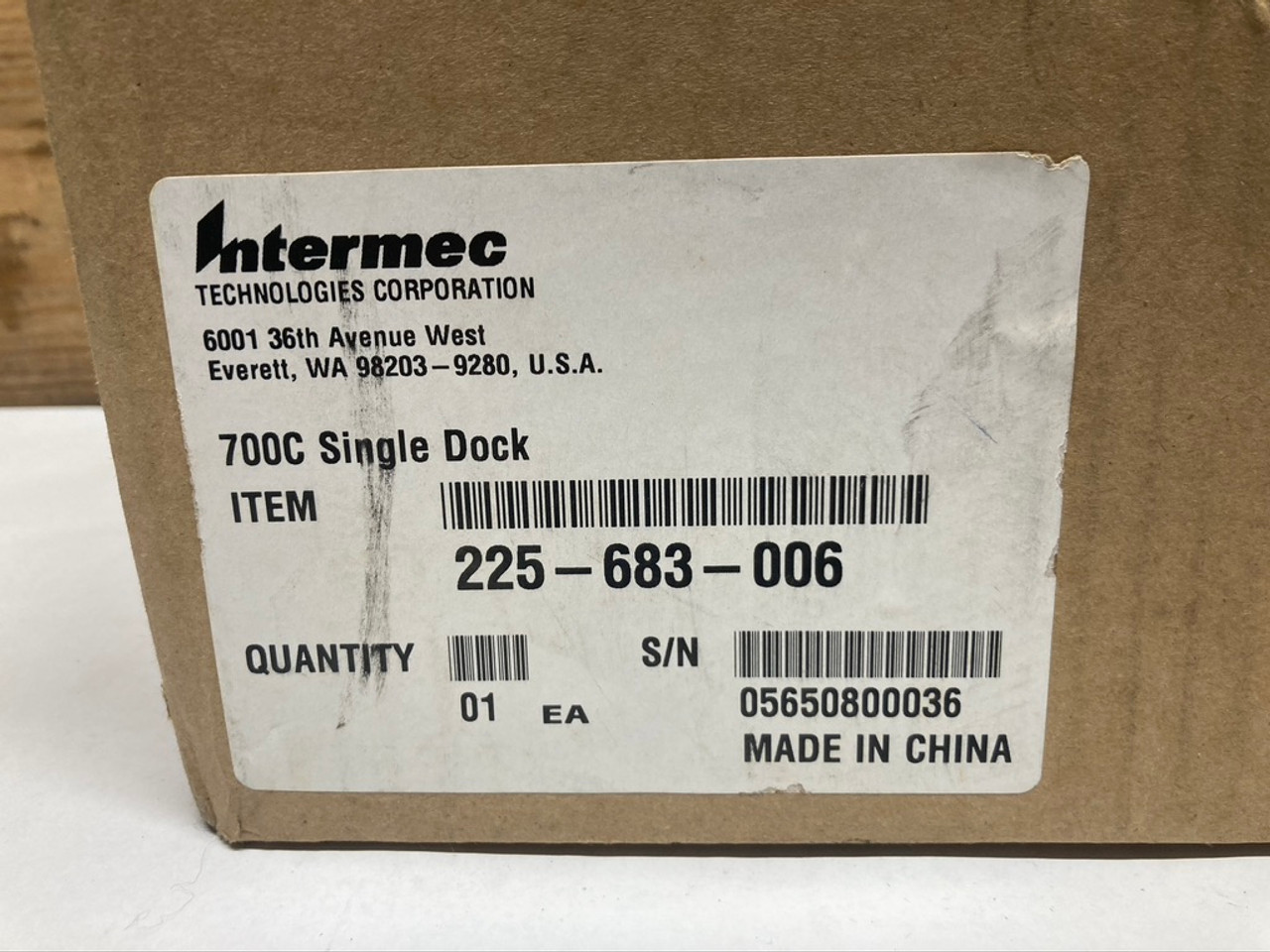 700C Single Dock Charger 225-683-006 Intermec