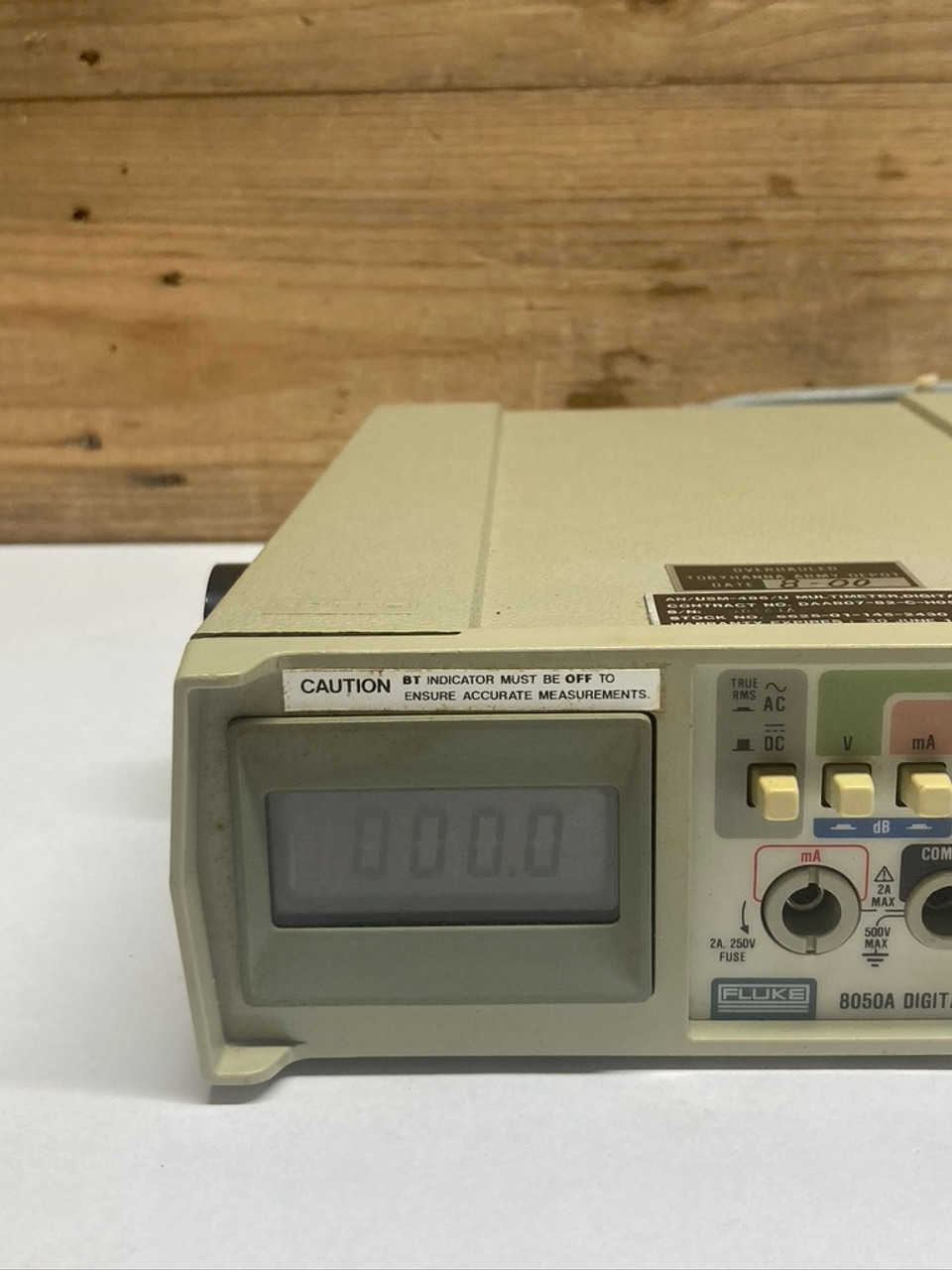 Digital Multimeter 8050A Fluke