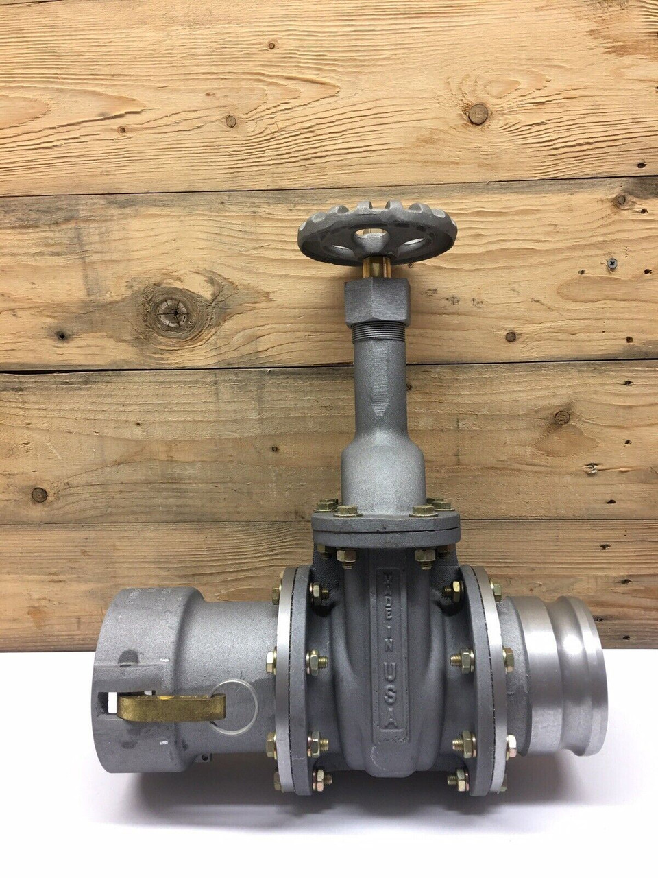 4" Gate Valve 5-14-676-B Camlock Quick Connect Pride Cast Aluminum USA