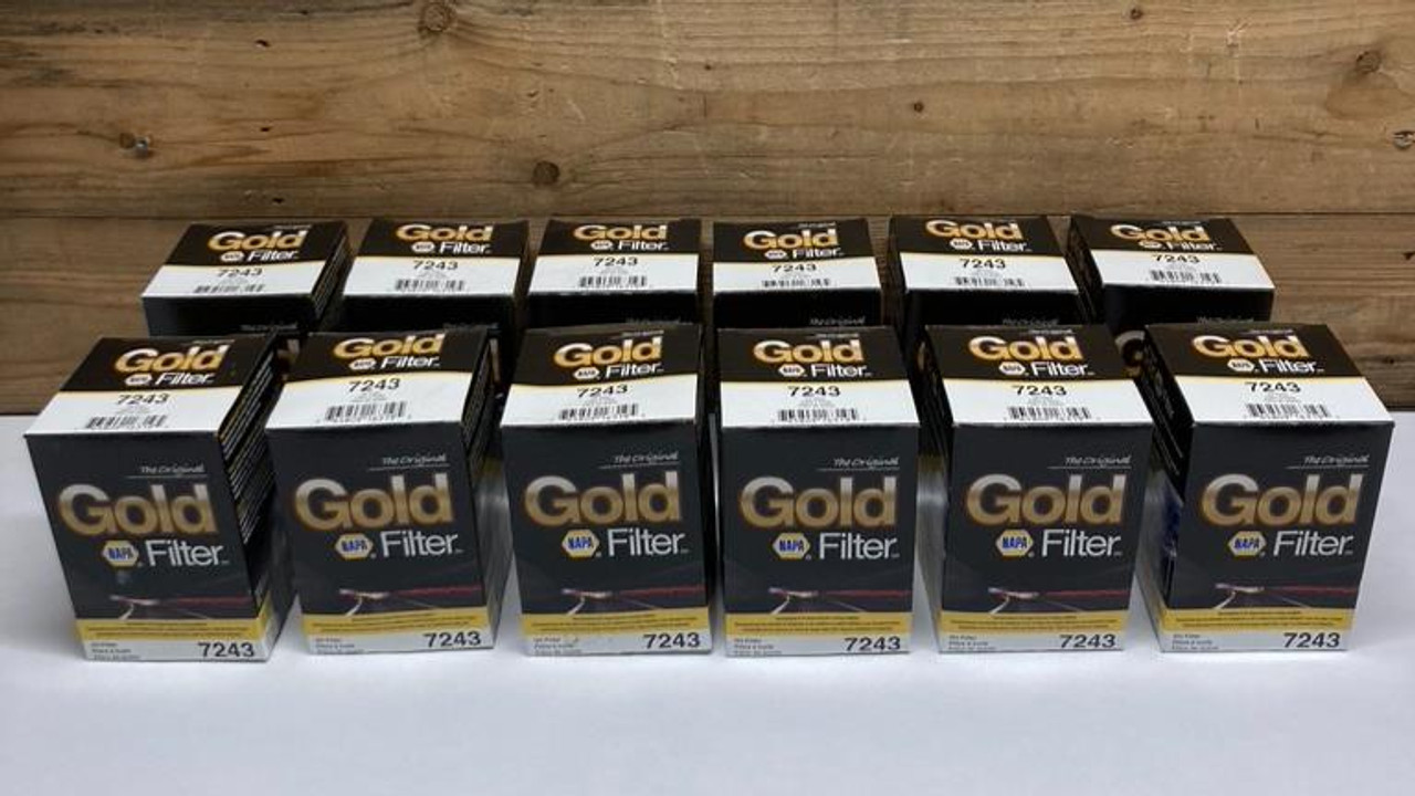 Napa Gold 7243 Oil Filter Lot of 12