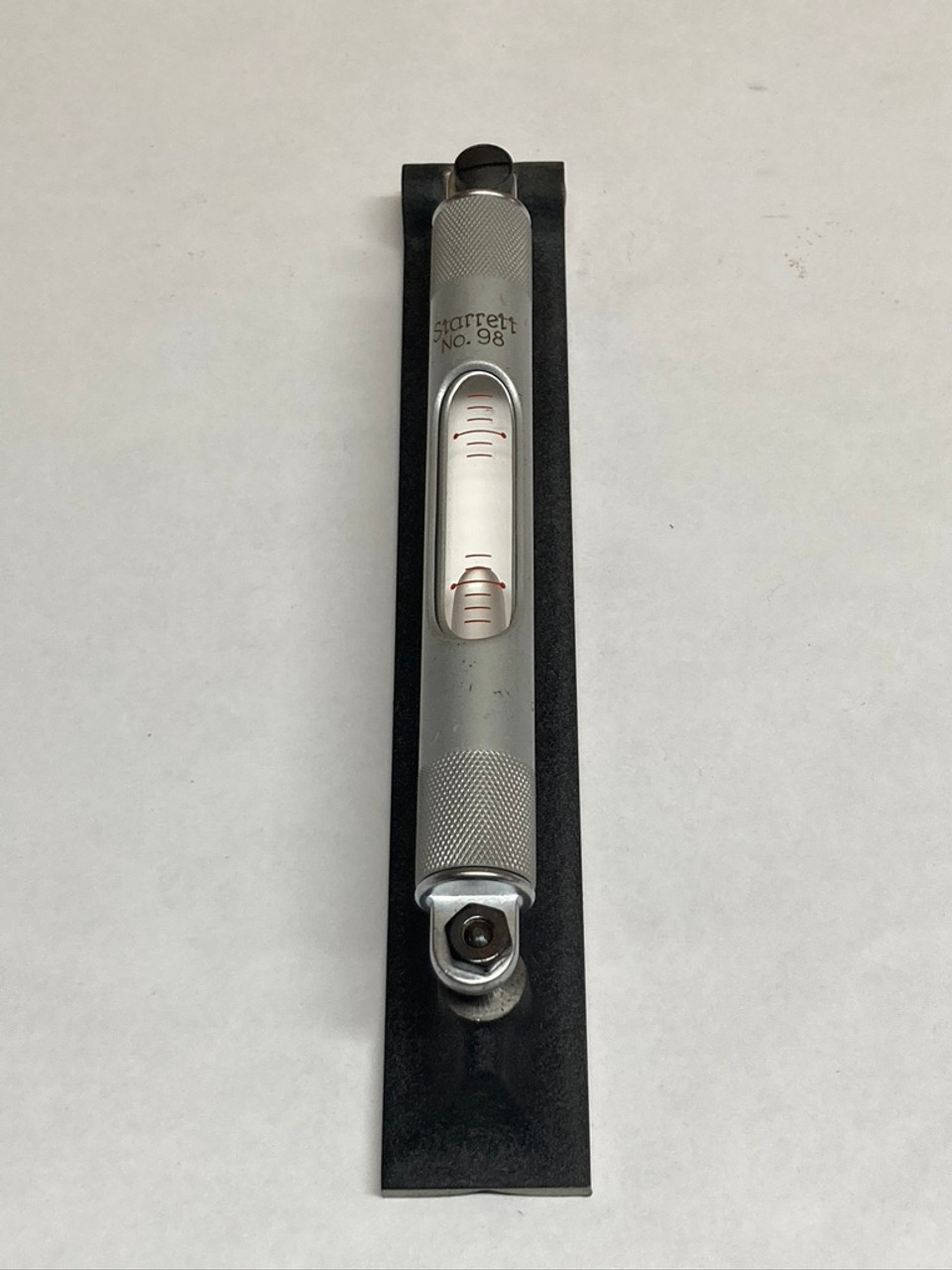 Starrett No. 98 Machinists Level with Ground and Graduated Vial