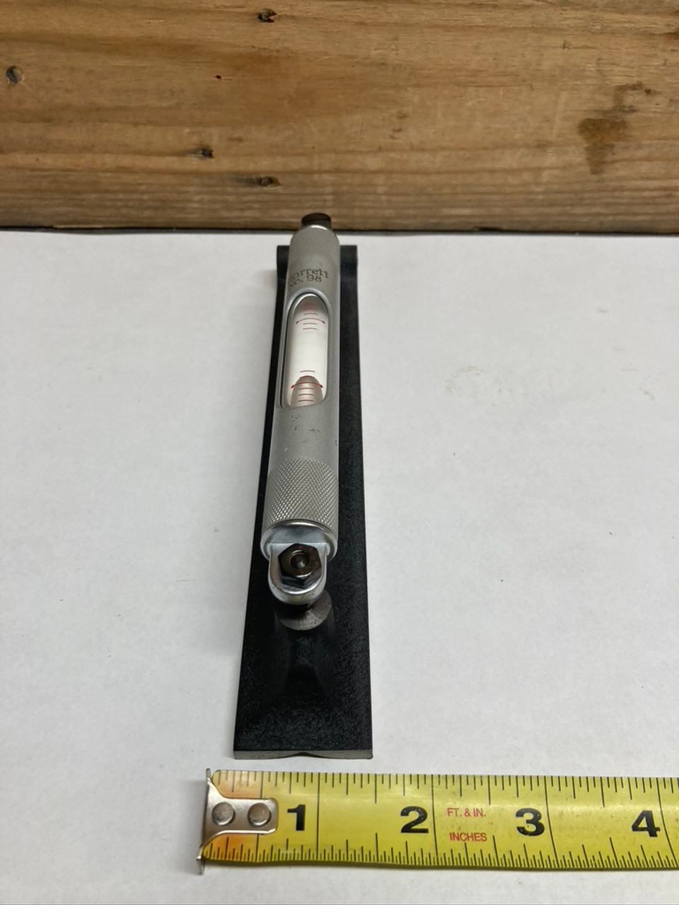 Starrett No. 98 Machinists Level with Ground and Graduated Vial