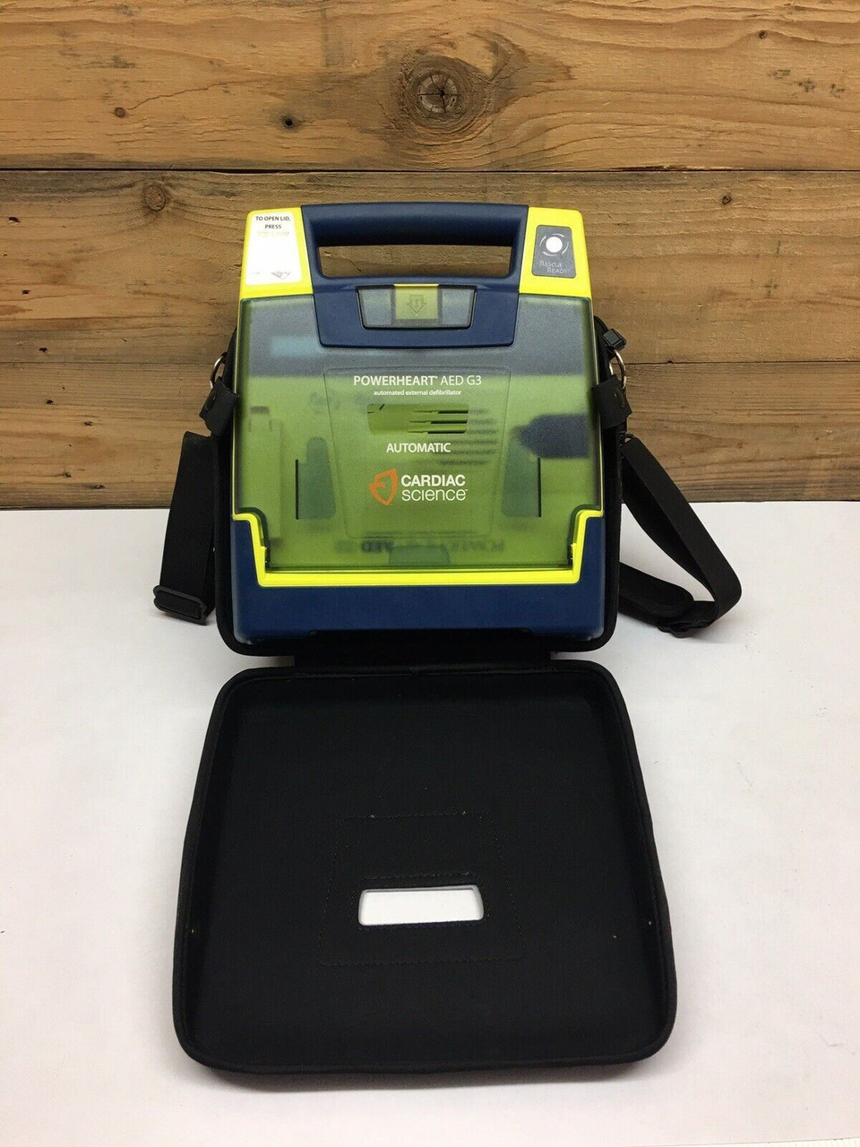 PowerHeart AED G3 Defibrillator Cardiac Science With Black Case