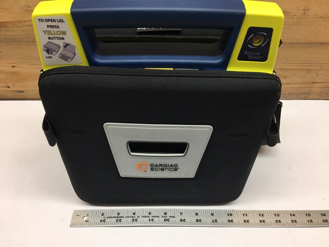 PowerHeart AED G3 Defibrillator Cardiac Science With Black Case