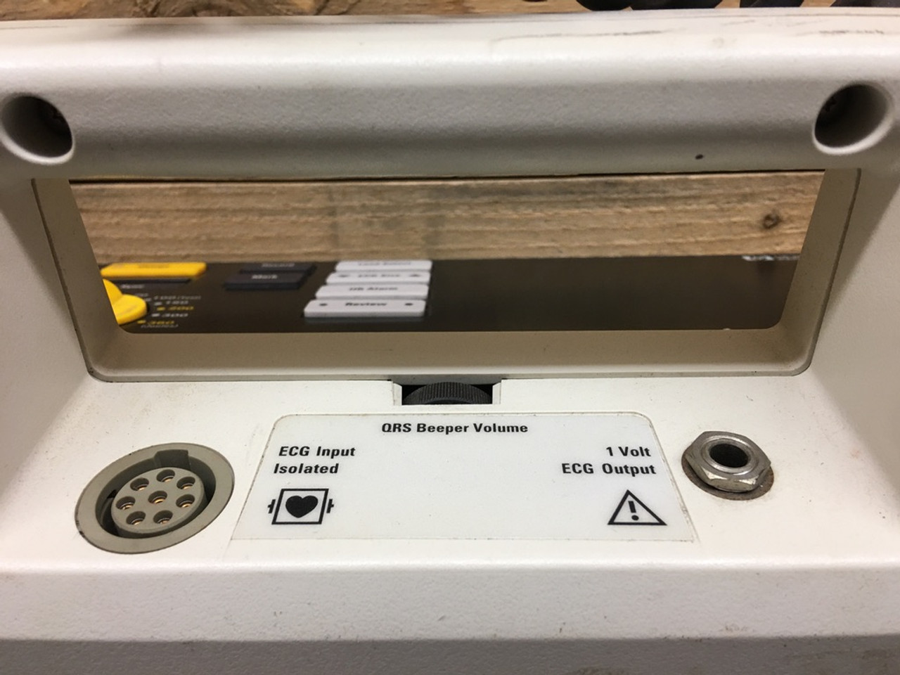 Hewlett Packard CodeMaster XL M1722A DEFIB W/ Hard Paddles HP TRAINING PARTS