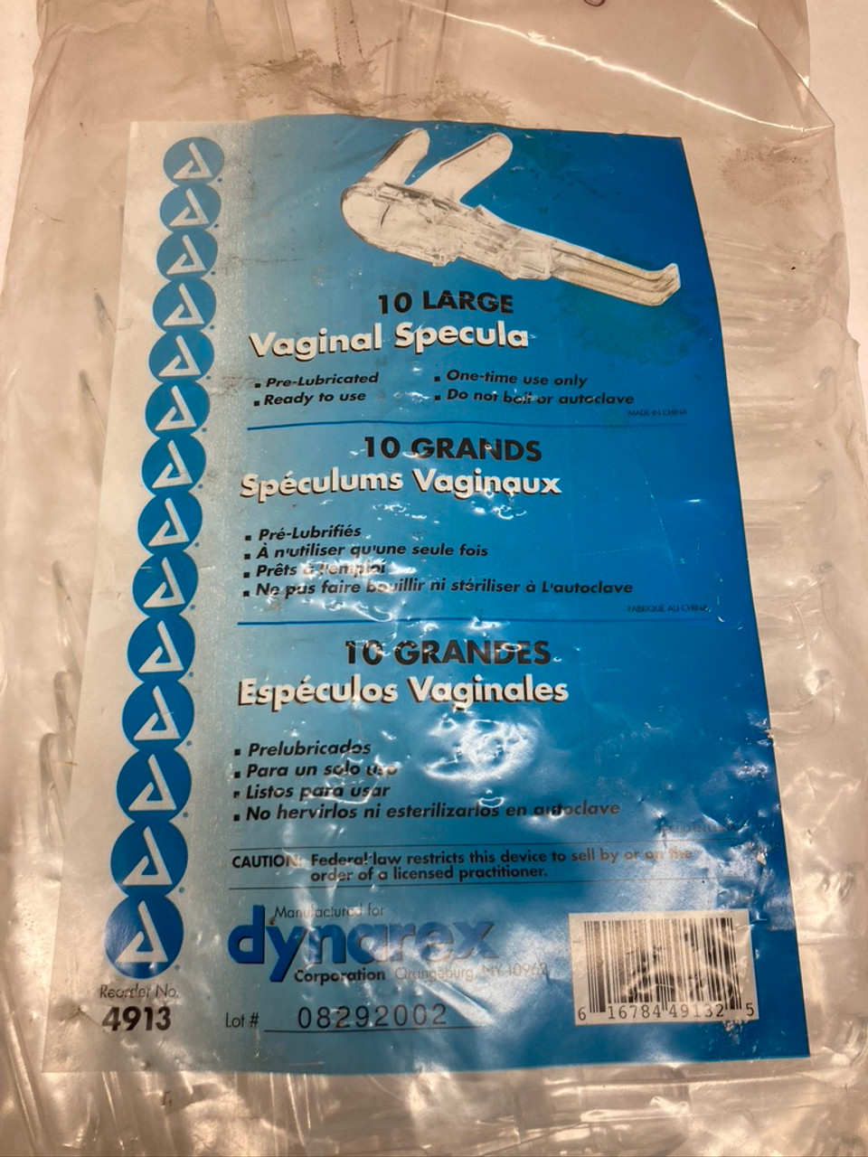 Dynarex Vaginal Speculums Pack of 10