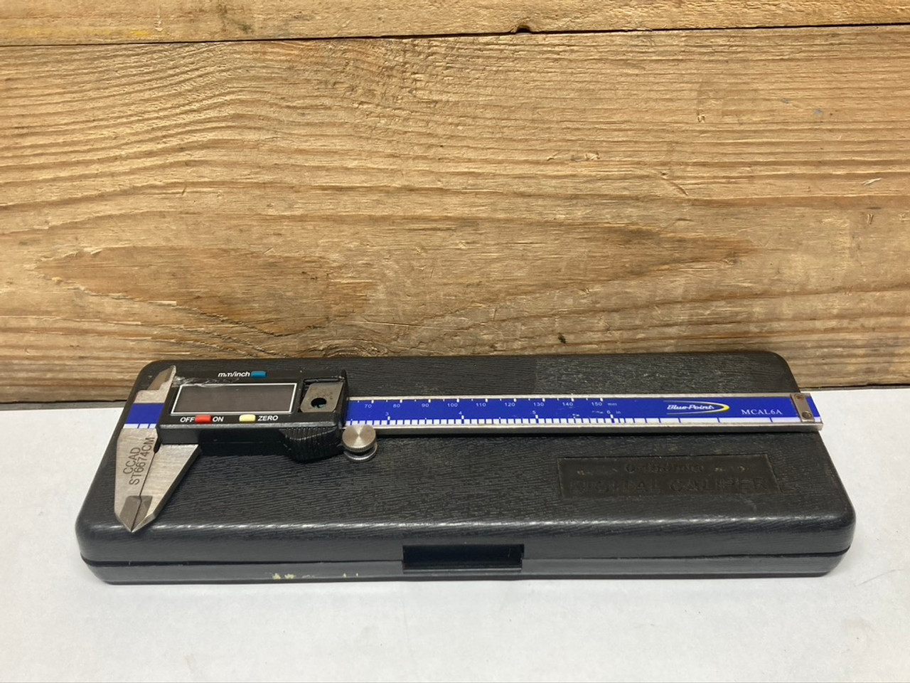 Electronic Digital Display Caliper MCAL6A Blue-Point