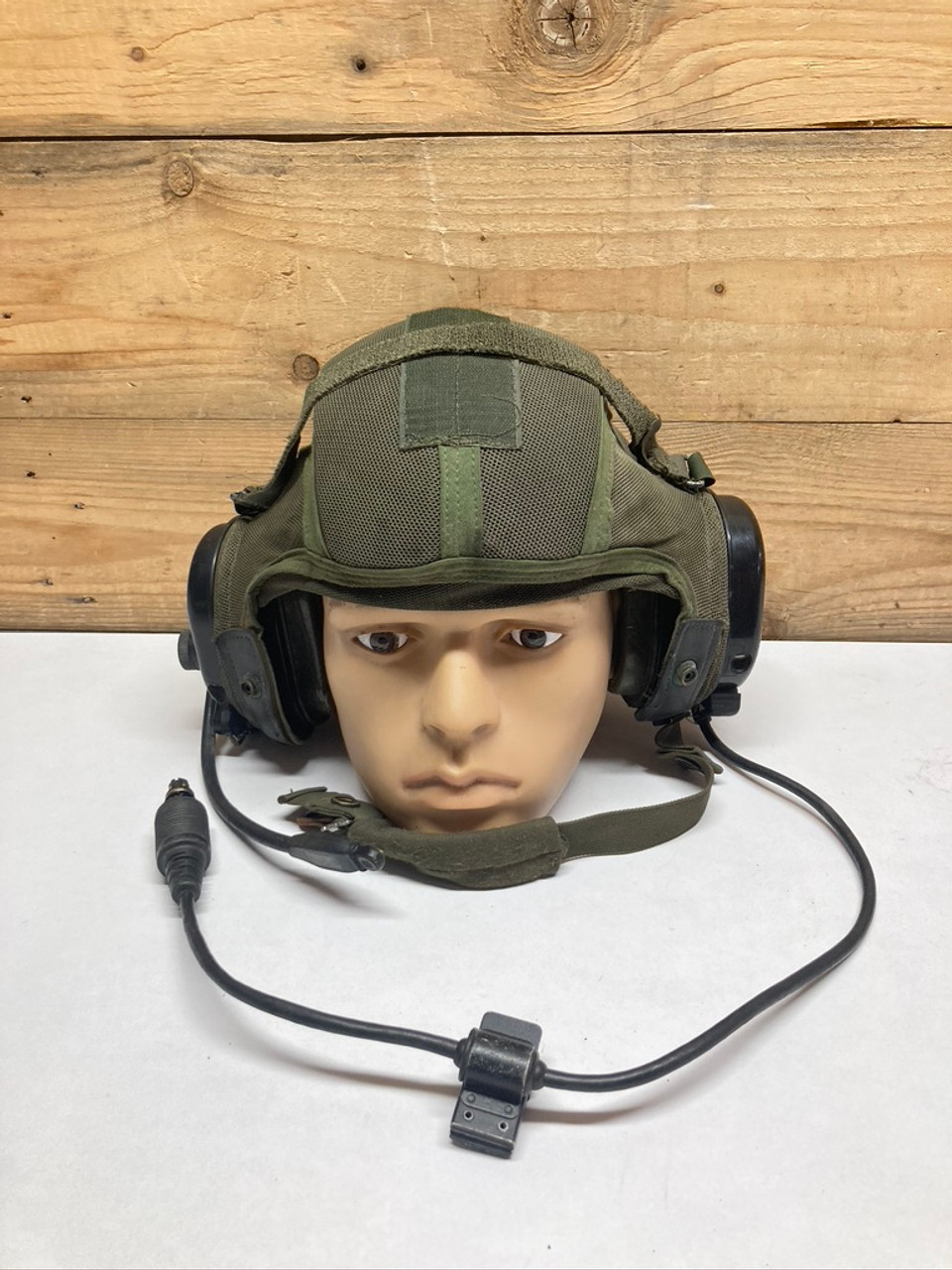Combat Vehicle Crewman Helmet Liner Headset A3206617-3 Bose/Gentex Large (Used)