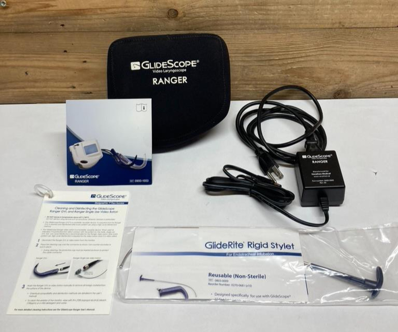 Glidescope Ranger Video Laryngoscope TICS-38-10528 Verathon Medical