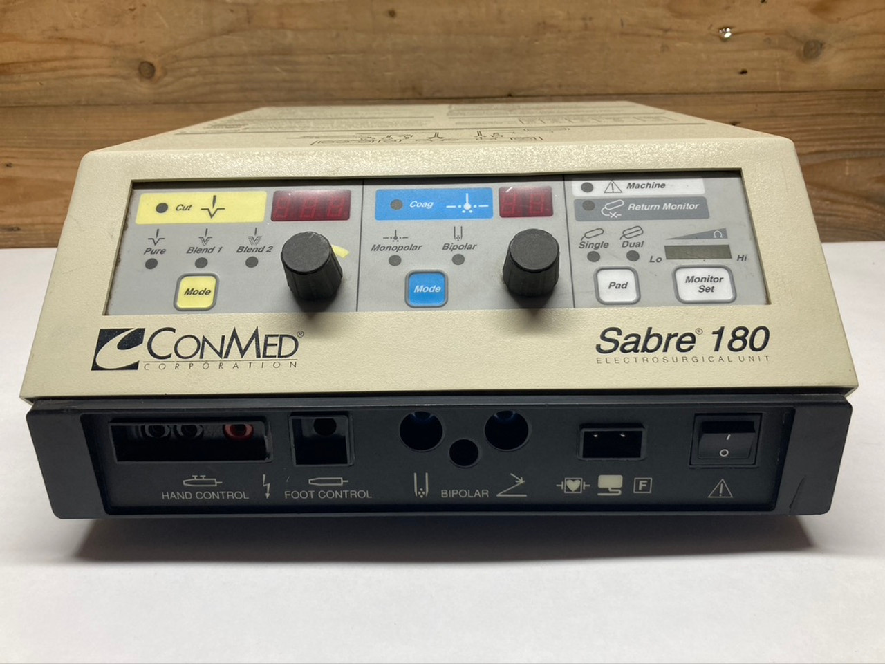 Sabre 180 Electrosurgical Unit 60-5800-001 Conmed