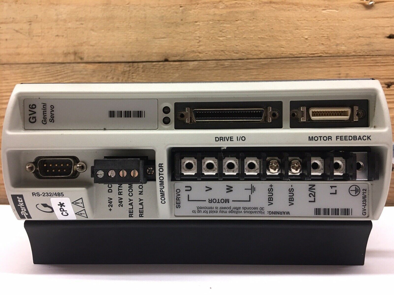 GV6 Gemini Servo Drive Controller CP*GV6-U6ENK-13694 Parker-Hannifin