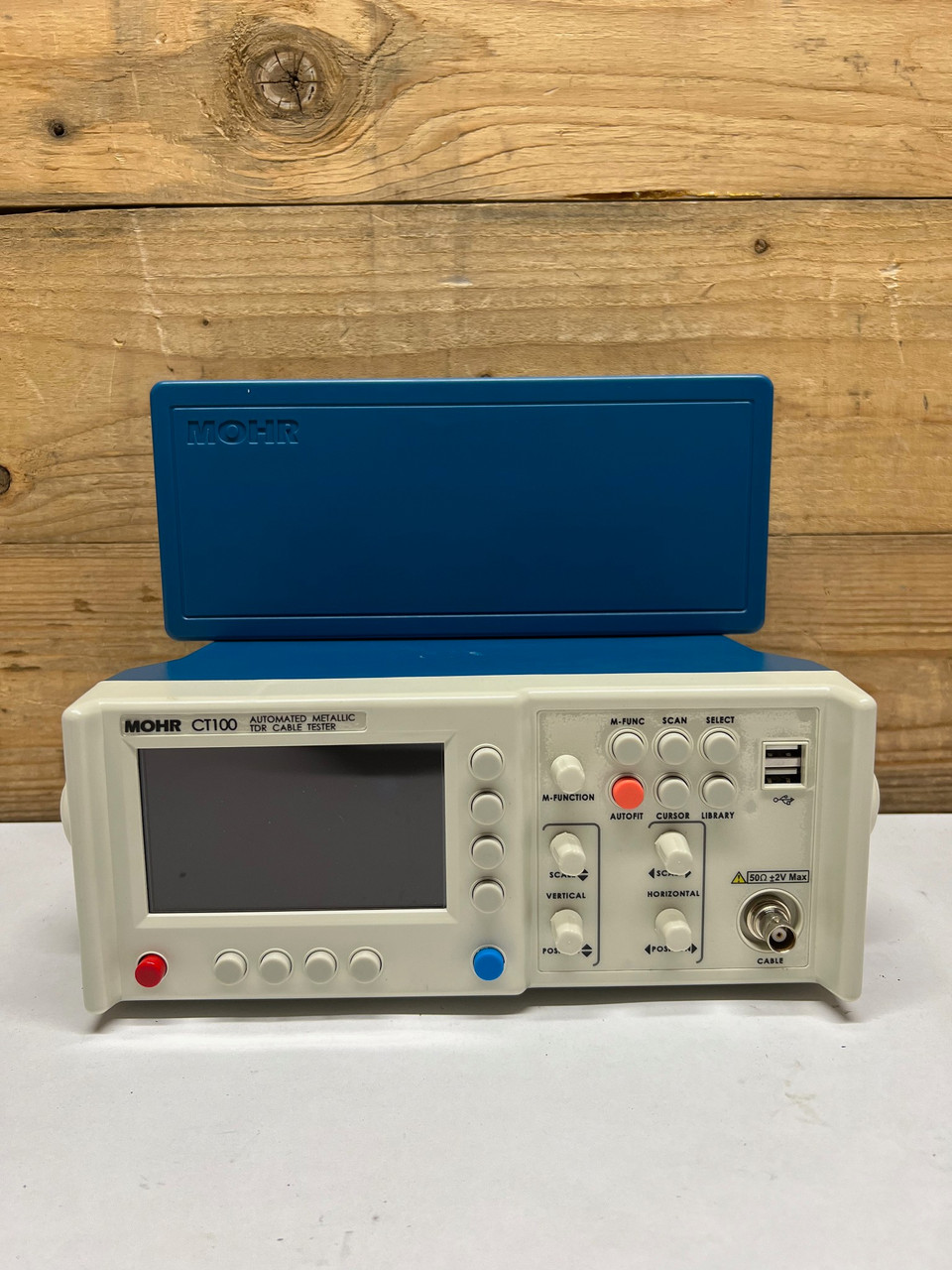 Automated Metallic TDR Cable Tester CT100 Mohr Pb93