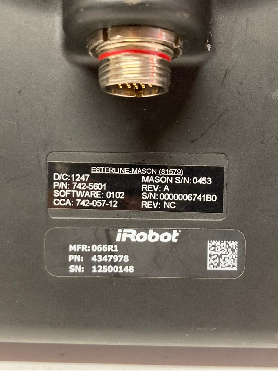 iRobot Pacbot SUGV HaWc Controller System 742-5601 iRobot/Mason Electric