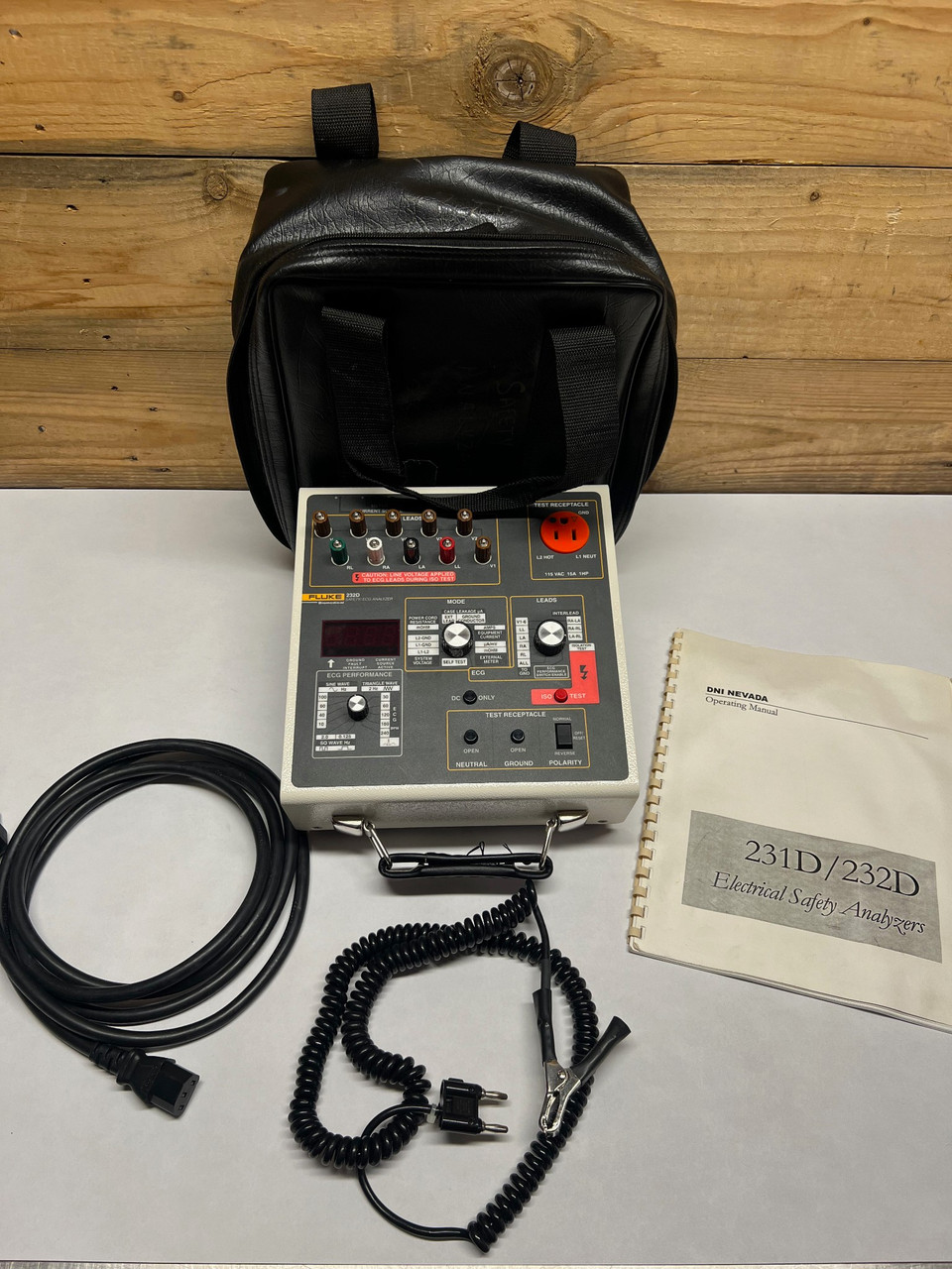 Electrical Safety/ECG Analyzer 232D Fluke Biomedical
