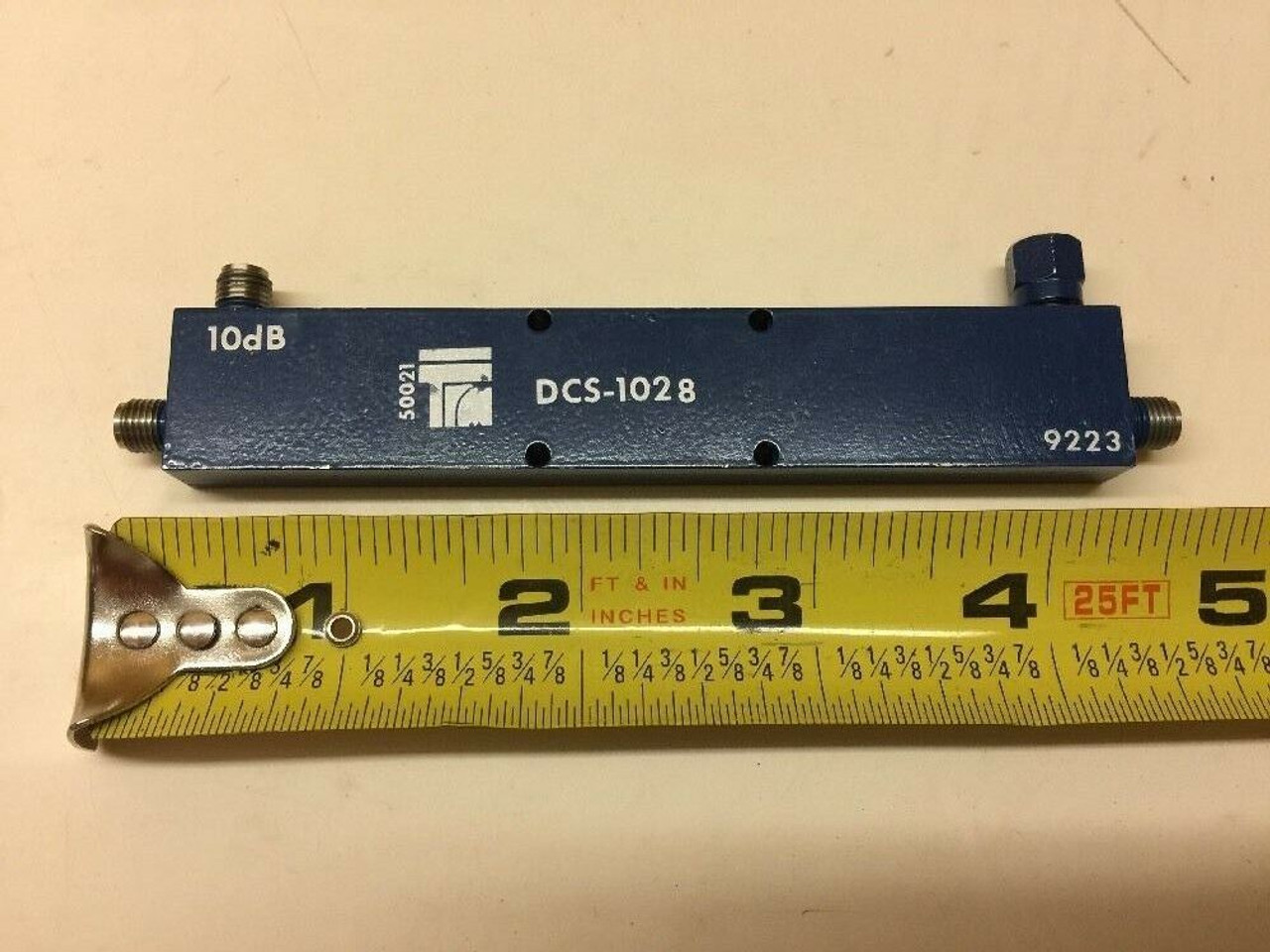 Directional Coupler Connector DCS-1028 TRM 10dB Metal Blue