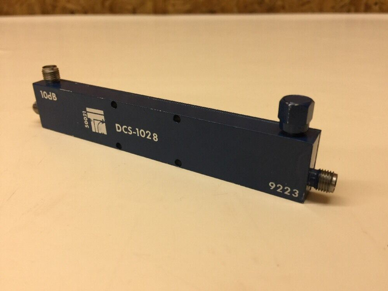 Directional Coupler Connector DCS-1028 TRM 10dB Metal Blue