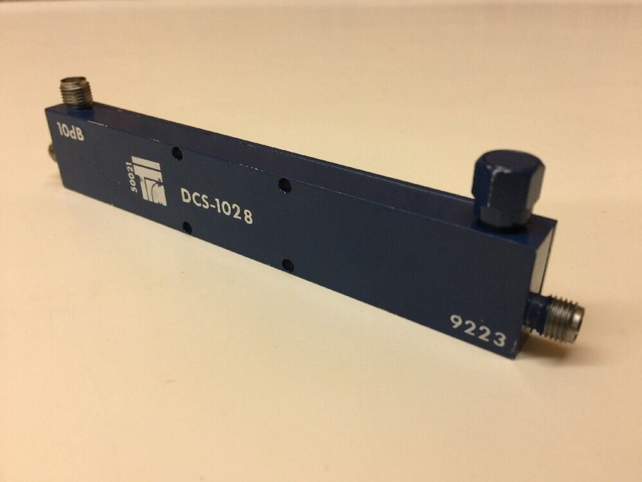 Directional Coupler Connector DCS-1028 TRM 10dB Metal Blue