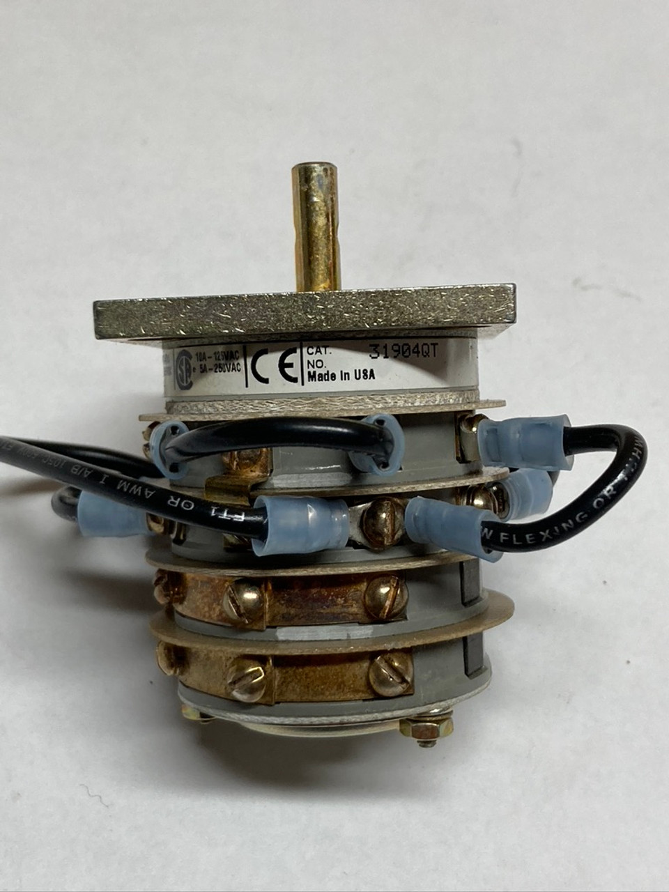 Rotary Switch 31904QT Electroswitch 24 Circuits 600VAC 30VDC 5A