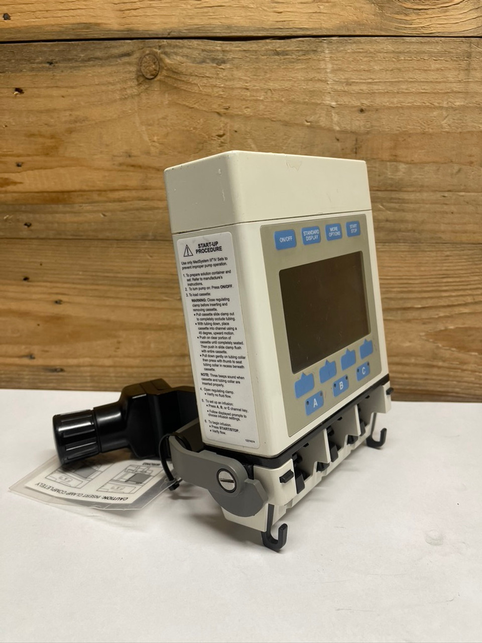 IVAC Medsystem III Multi-Channel w/ Pole Clamp 2865B Alaris PARTS