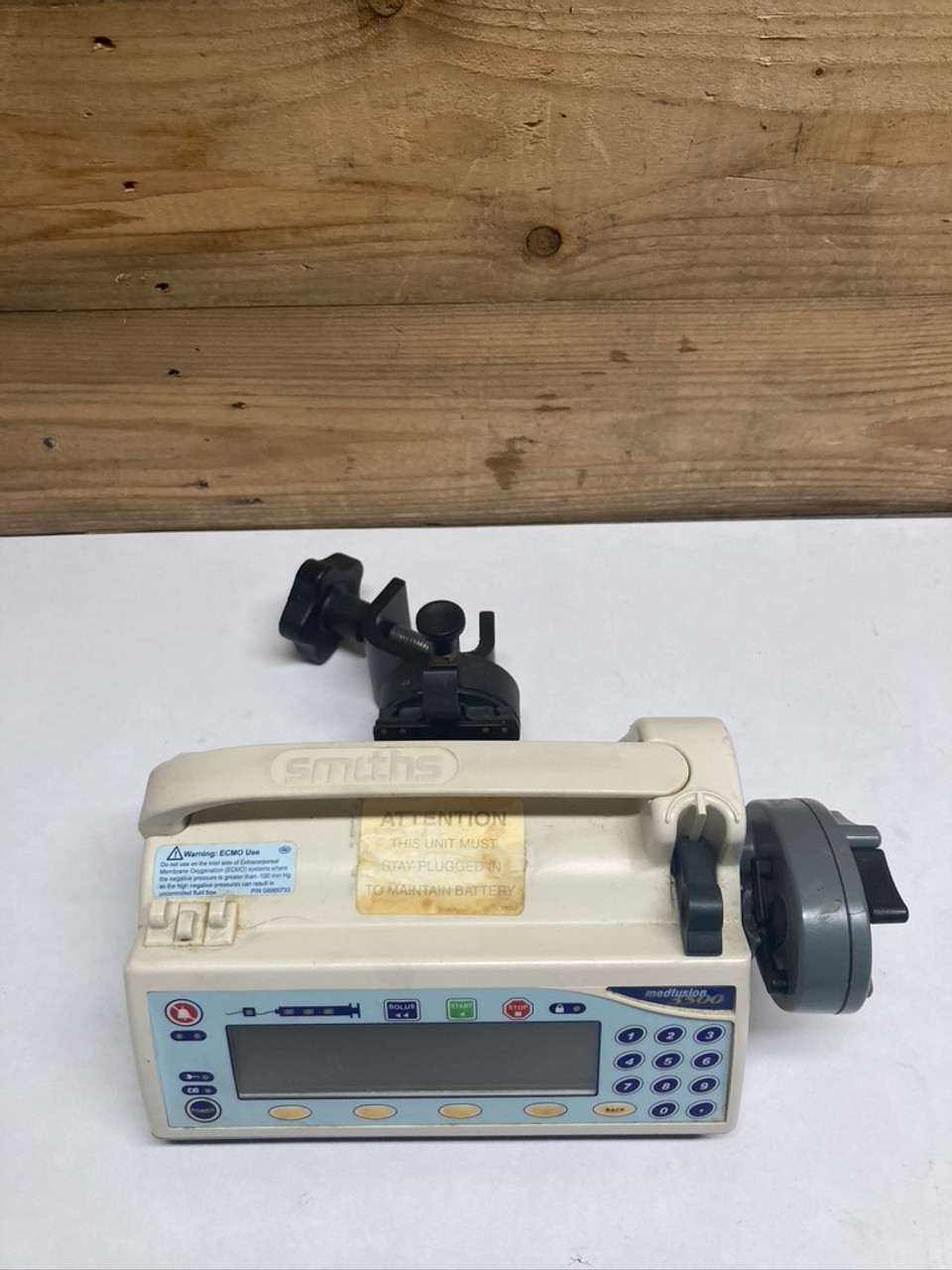 Smiths Medical Medfusion 3500 Syringe Pump