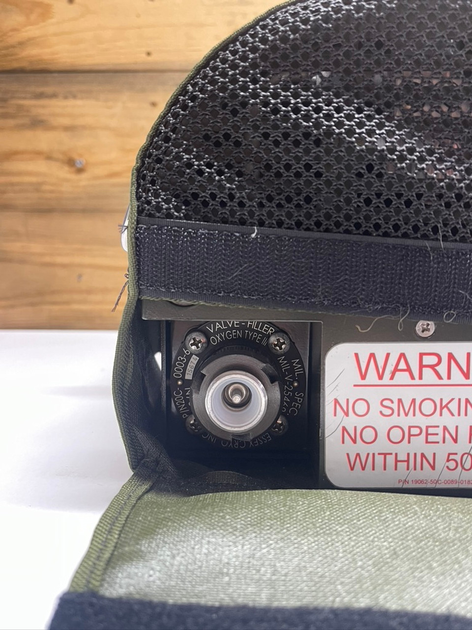 Backpack Oxygen System 50C-0089-3 Essex Cryogenics Bmos Lox