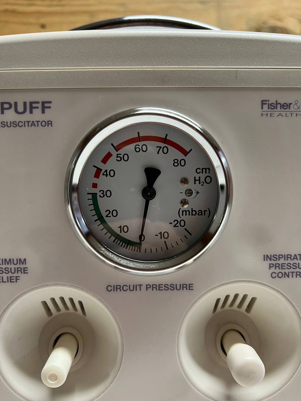 Neopuff Infant T-Piece Resuscitator RD900AEU Fisher & Paykel