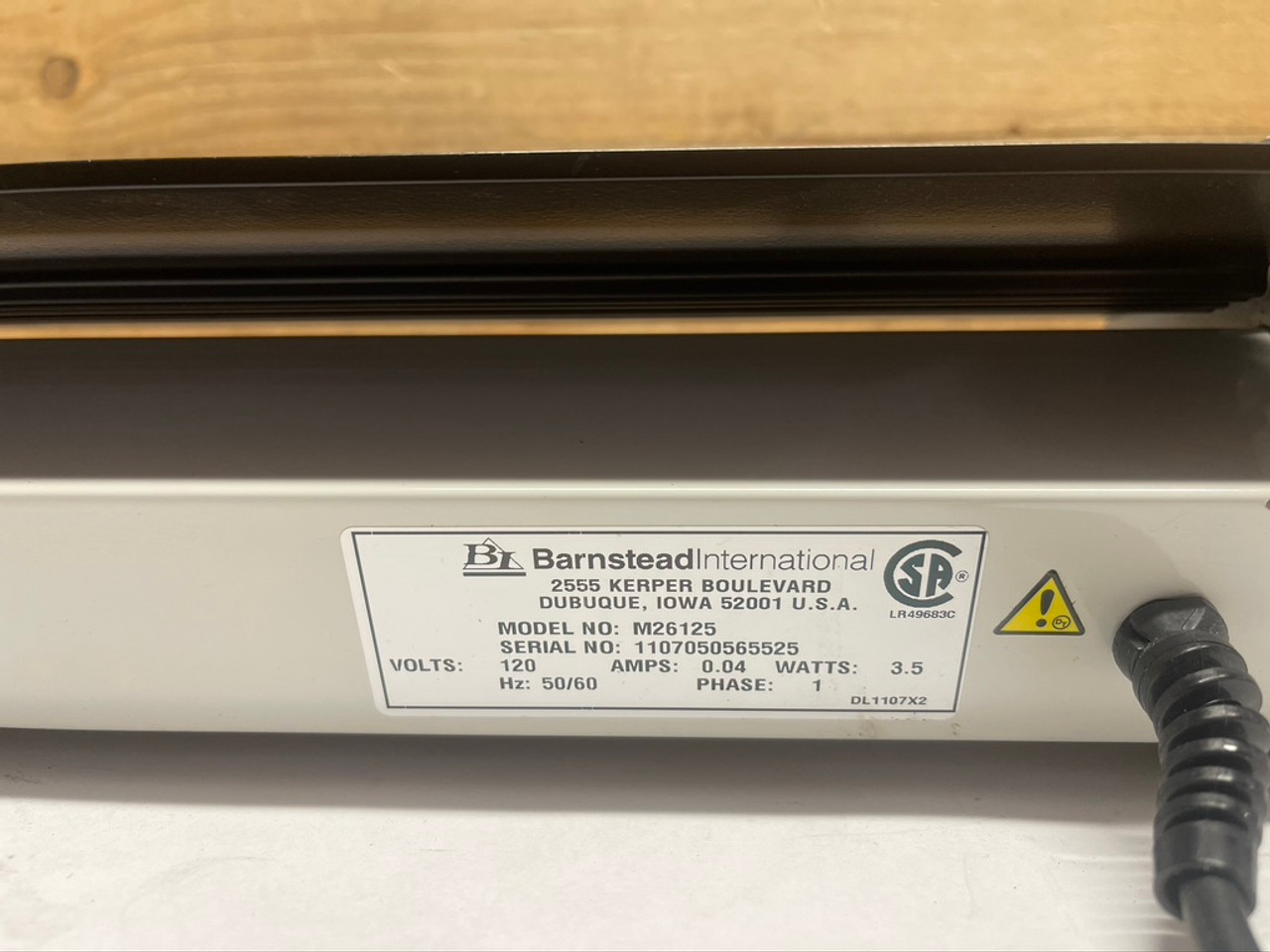 Thermolyne Speci-Mix Test Tube Rocker M26125 Barnstead