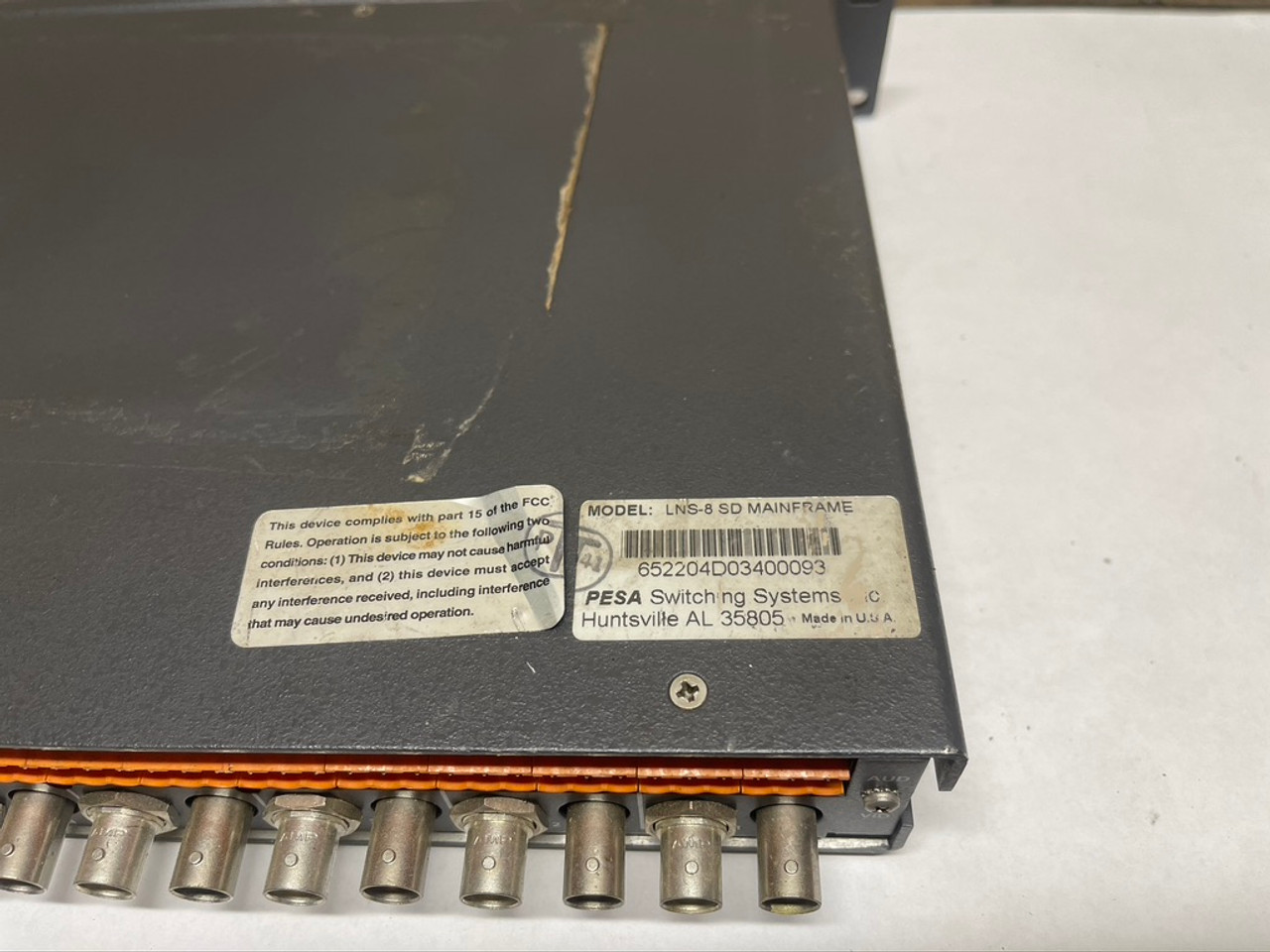 Pesa Switching LNS-8 SD Mainframe Assembly