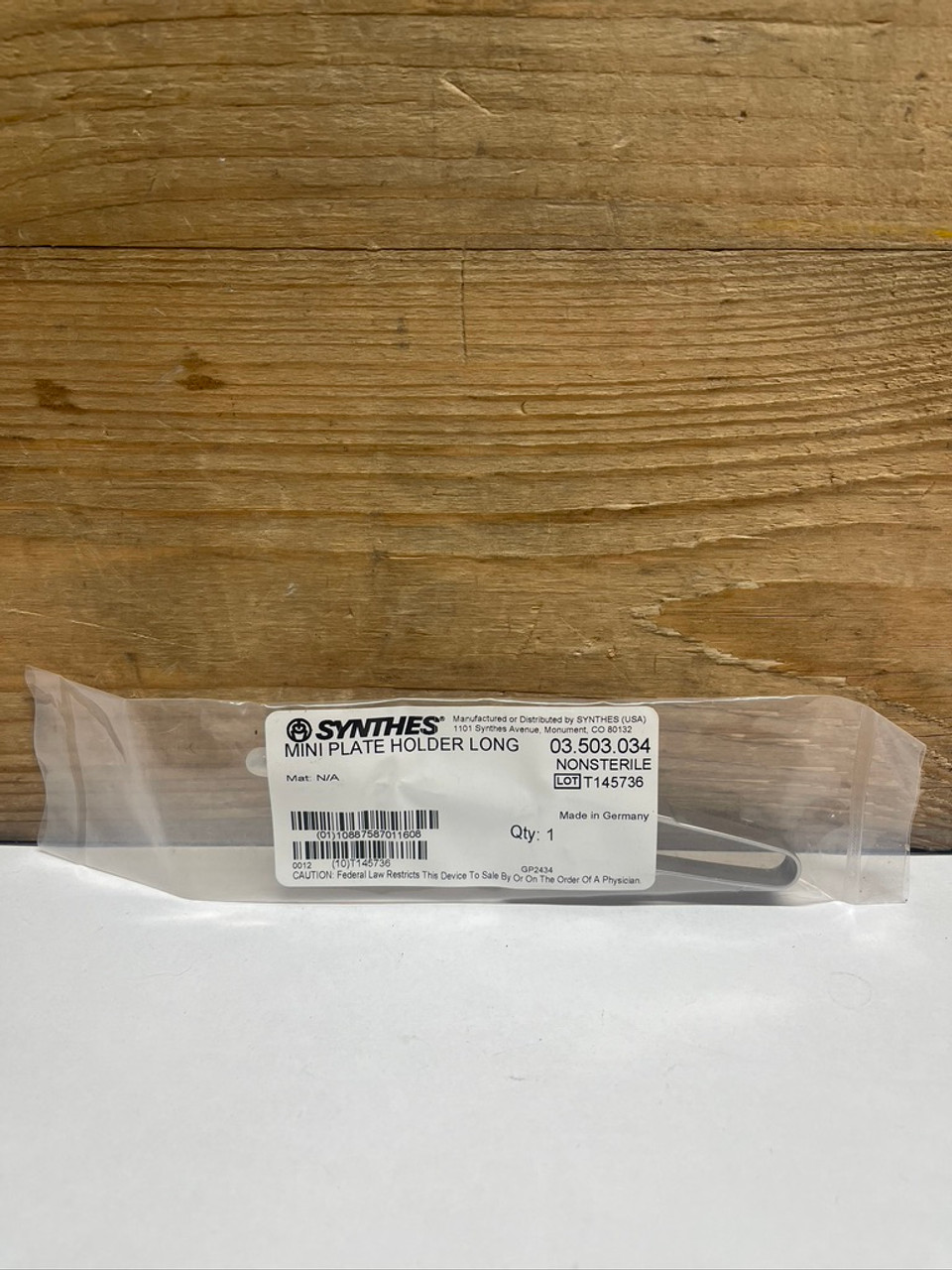Long Mini Plate Holder 03.503.034 Synthes
