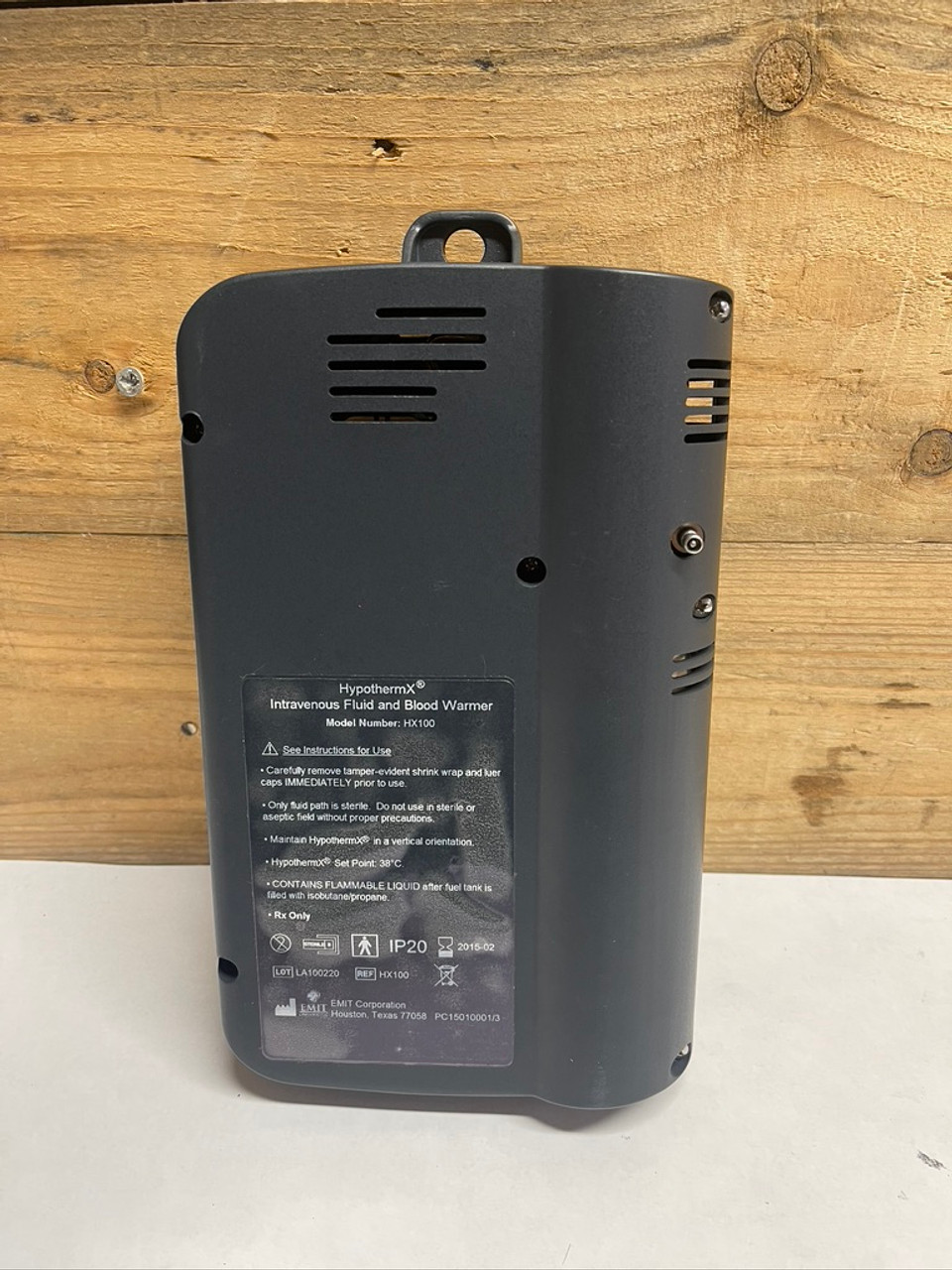 Hypothermx HX100 Intravenous Fluid And Blood Warmer