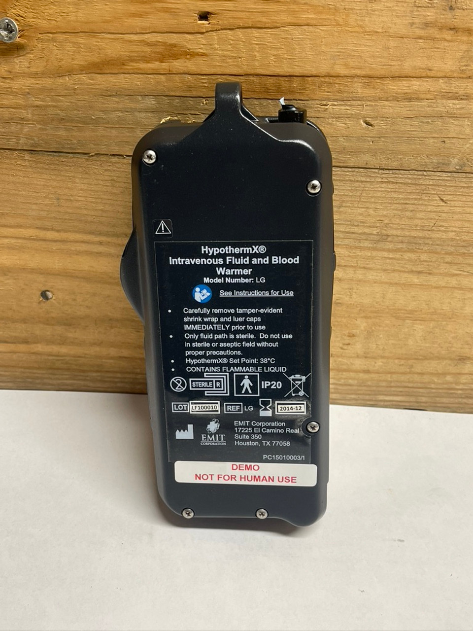HypothermX LG Intravenous Fluid and Blood Warmer