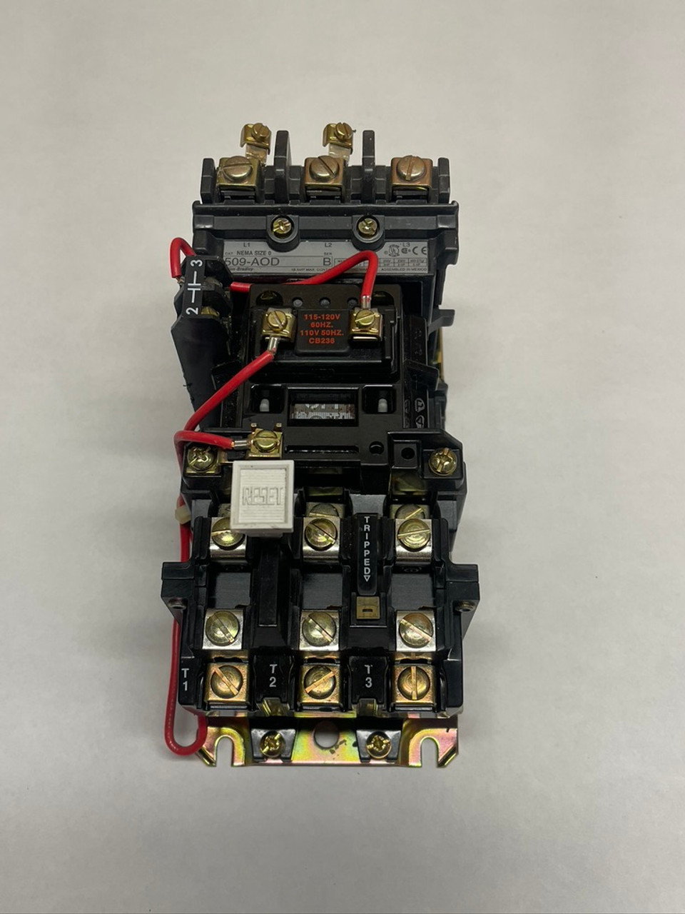 Nema Full Voltage Non-Reversing Motor Starter 509-AOD Allen-Bradley