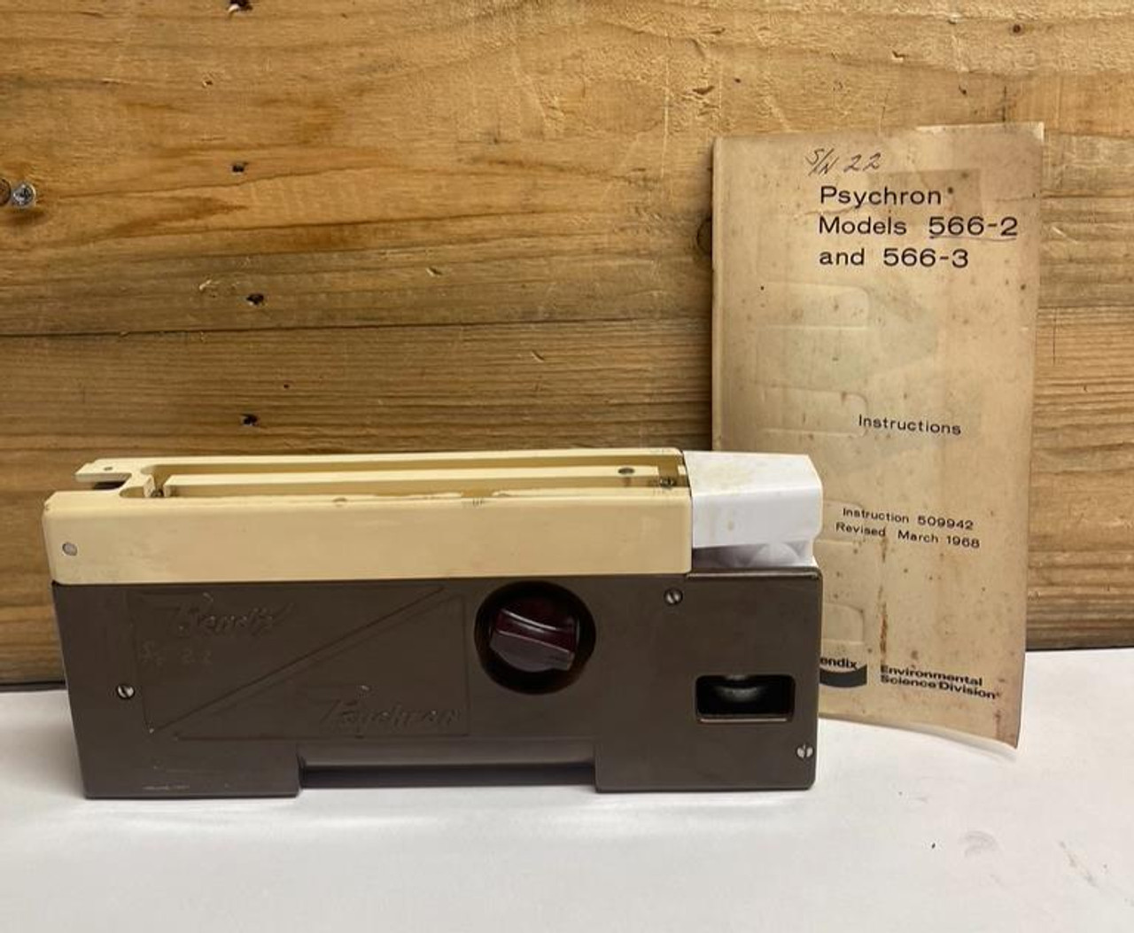 Bendix Psychron 566 Psycrometer