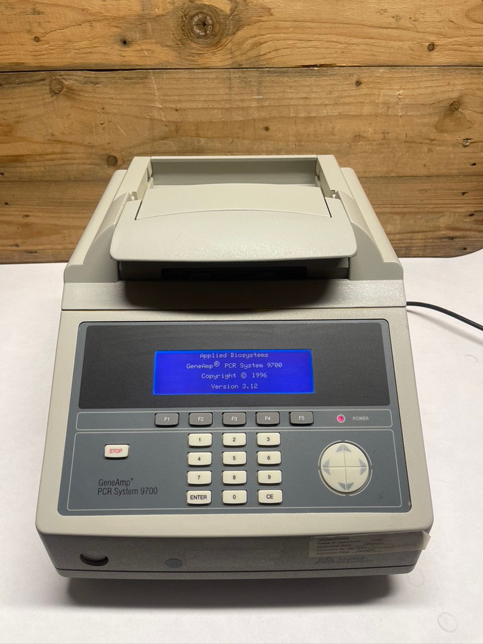GeneAmp PCR System 9700 Thermal Cycler N8050200 Applied Biosystems