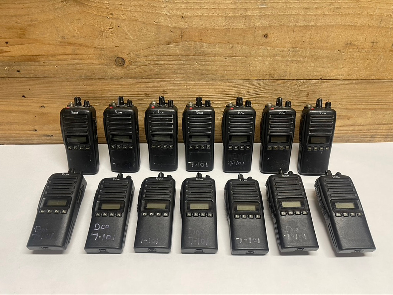 UHF Two-Way Radio IC-F43GS Icom Lot of 14