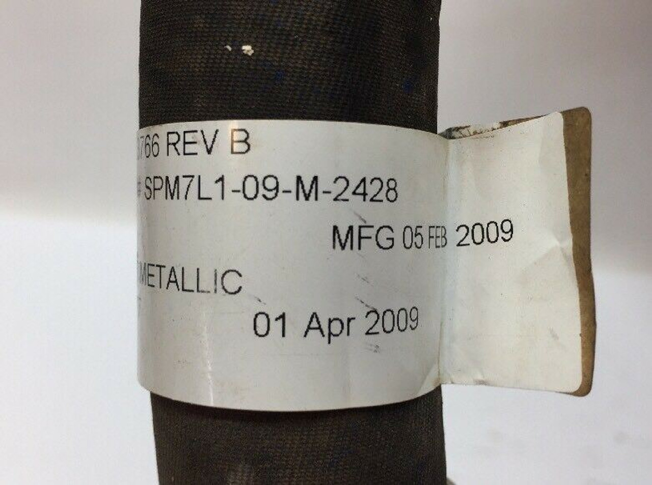 10.5 ft. Nonmetallic Hose Assembly R0083766 Rev B BAE Systems Black