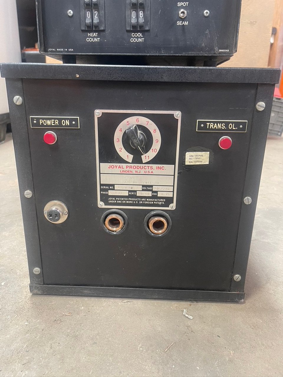 Resistance Welding Machine R-600 Joyal (with Micro Processor Controller 85MSS)