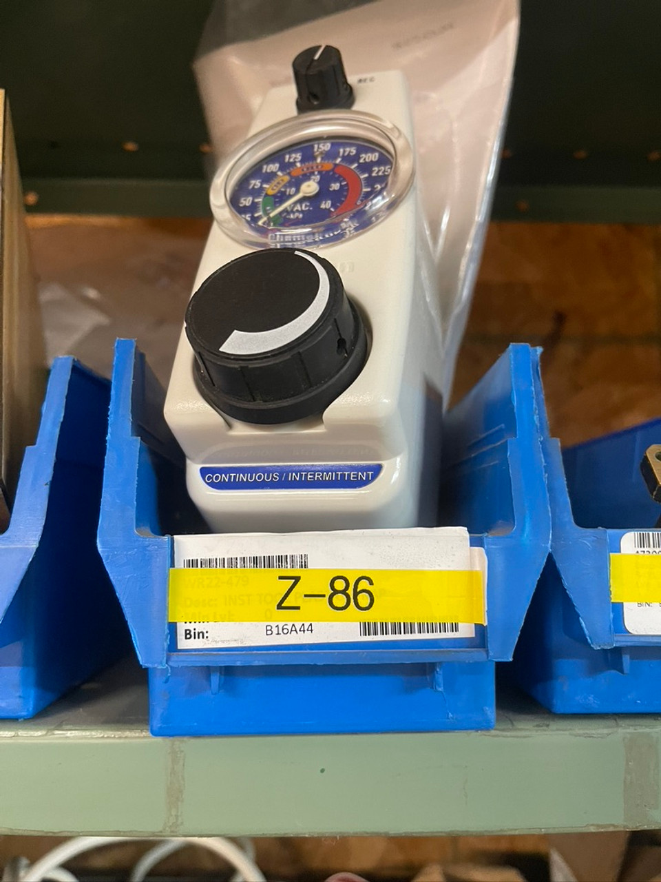 Allied Healthcare Vacutron 22-15-1208 Suction Regulator