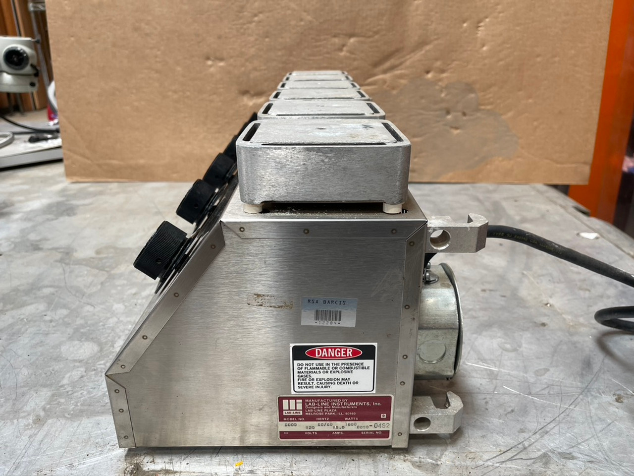 Barnstead/Lab-Line 5000 Multi-Unit Extraction Heater with 6 Burners